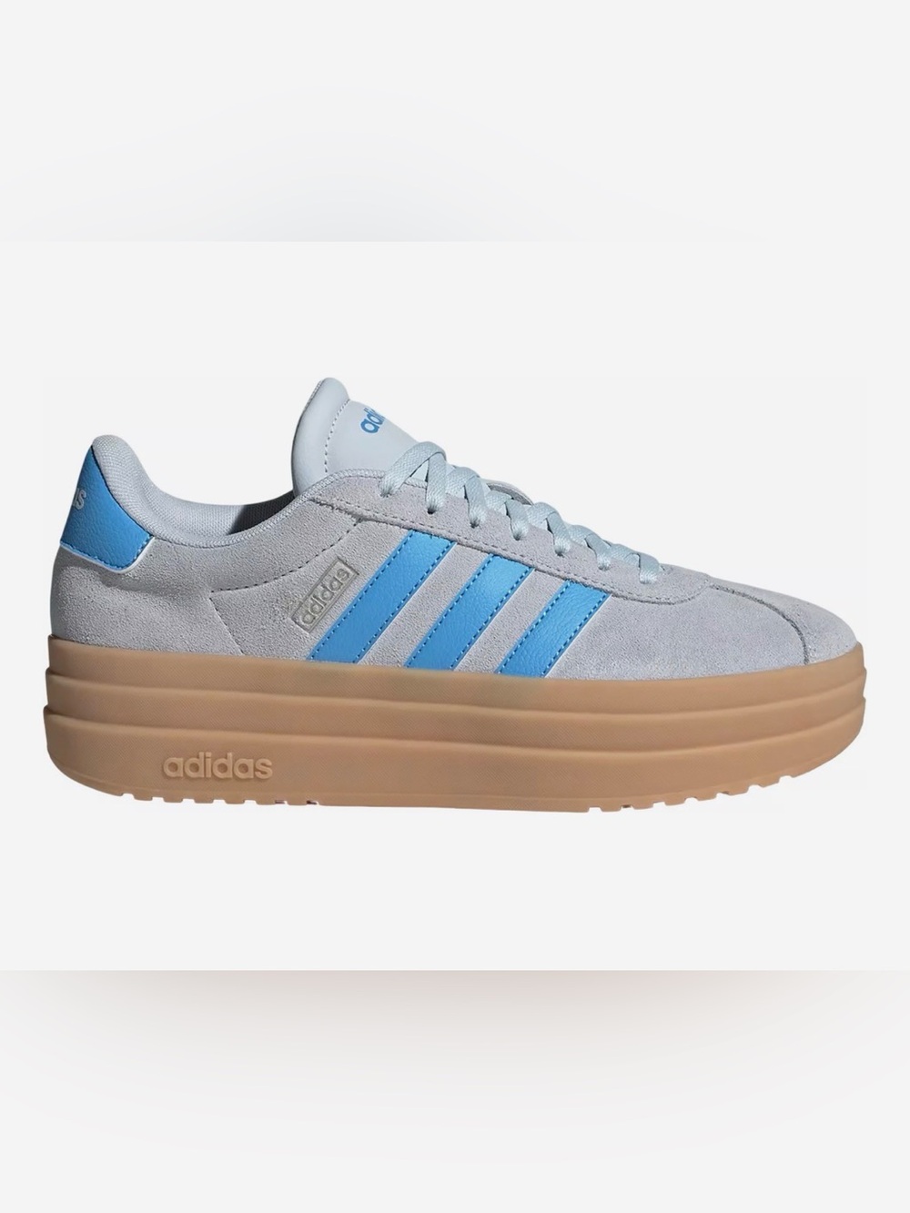 Adidas VL Court Bold Halo Blue Burst Cyber - Womens 8.5 excellent condition